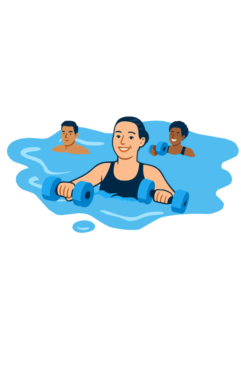 Schnupperstunde Aqua-Fitness Light